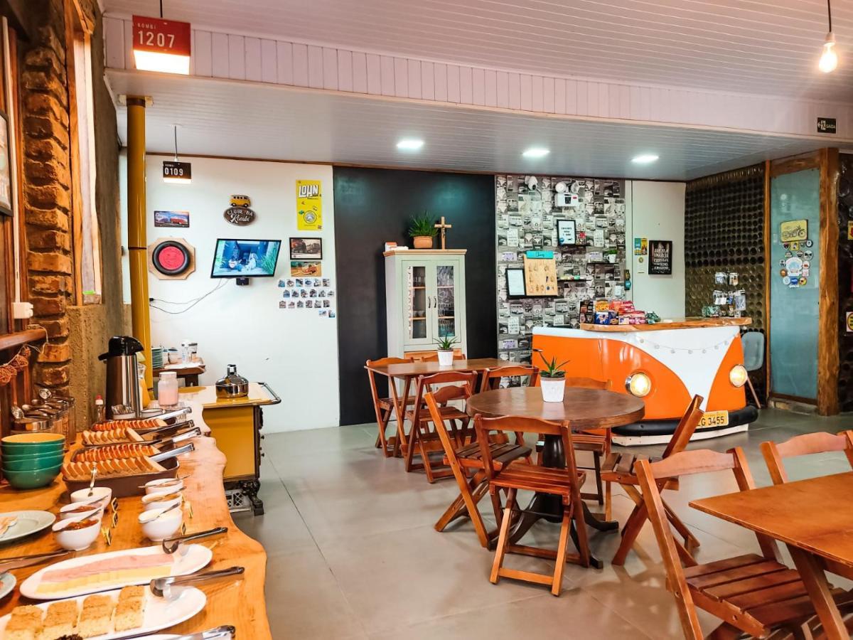 Pousada Rota da Kombi Bom Jardim da Serra Exterior foto