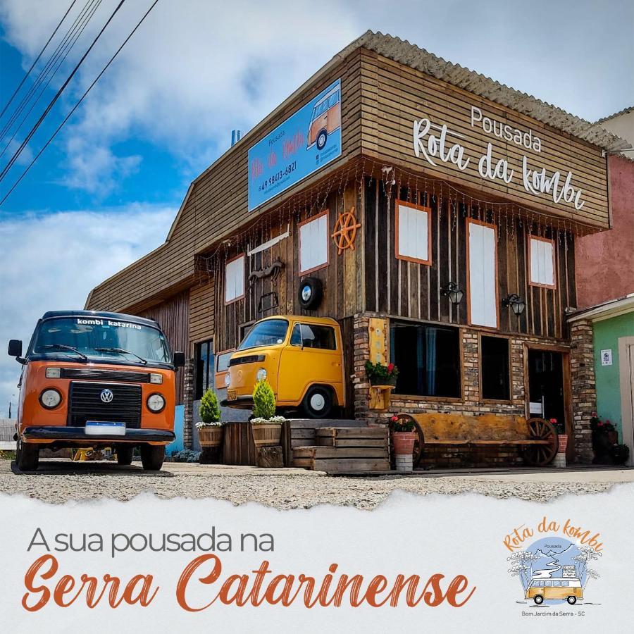 Pousada Rota da Kombi Bom Jardim da Serra Exterior foto